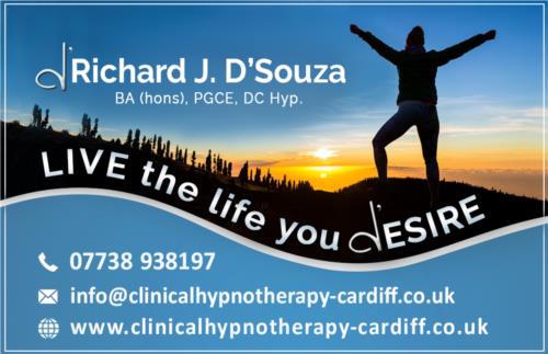 Richard J D&quot;Souza Hypnotherapy Cardiff Cardiff